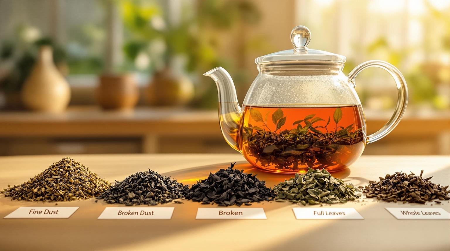 Understanding Tea Grades: From Dust to Full Leaf